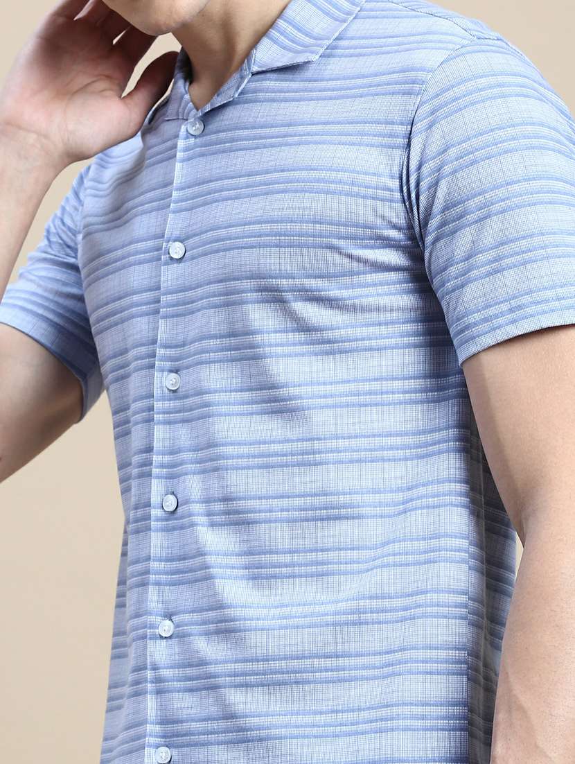 men shirt collar co-ord sets - 20245501 -  Standard Image - 5