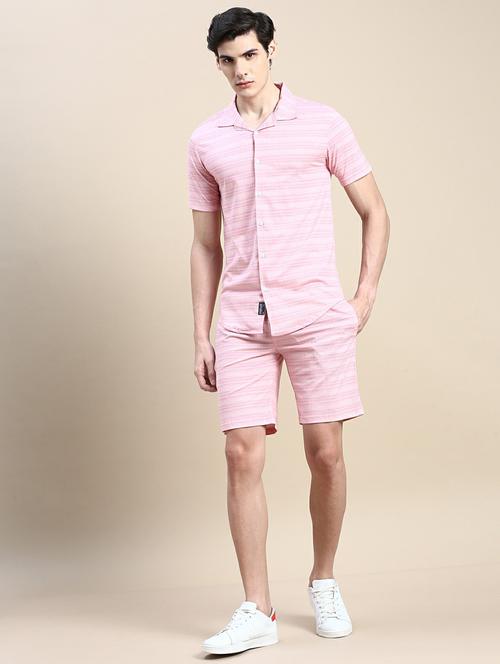 men shirt collar co-ord sets - 20245502 - Standard Image - 0