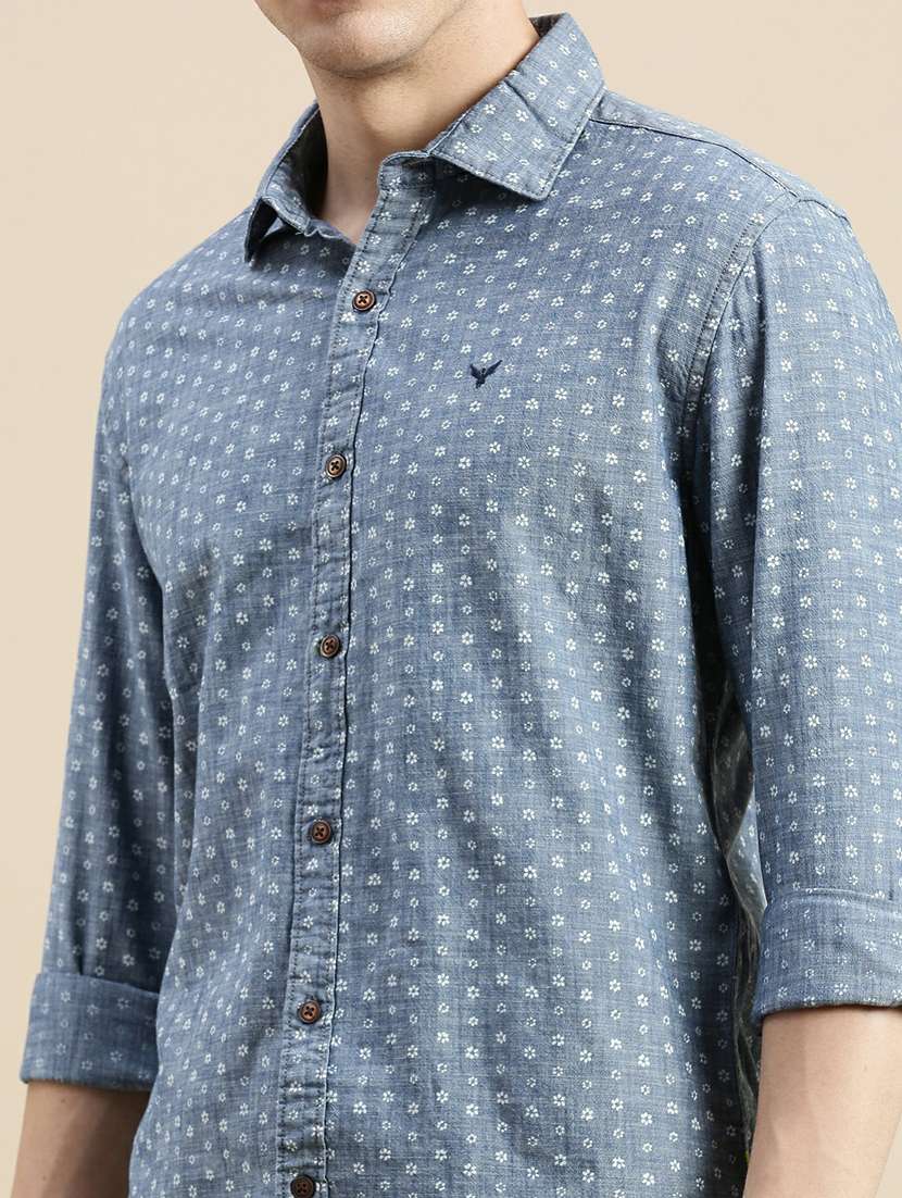 mens florals casual shirt - 20245565 -  Standard Image - 5