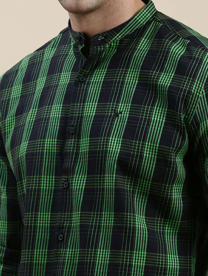 mens checks casual shirt - 20245622 -  Standard Image - 5