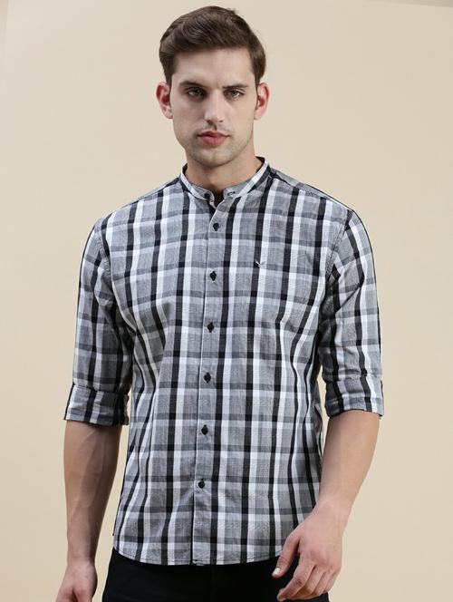 mens checks casual shirt - 20245625 -  Standard Image - 0