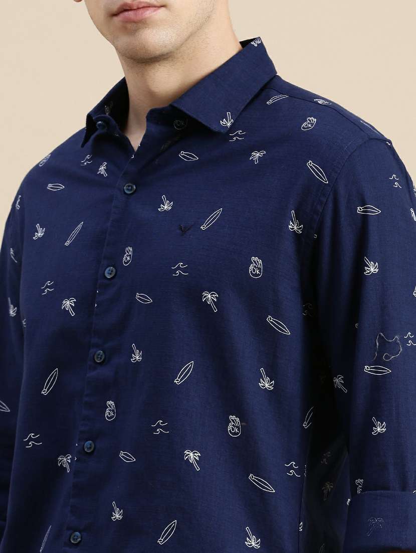 mens graphic casual shirt - 20245686 -  Standard Image - 5