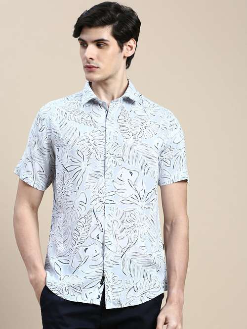 mens tropical casual shirt - 20245766 -  Standard Image - 0