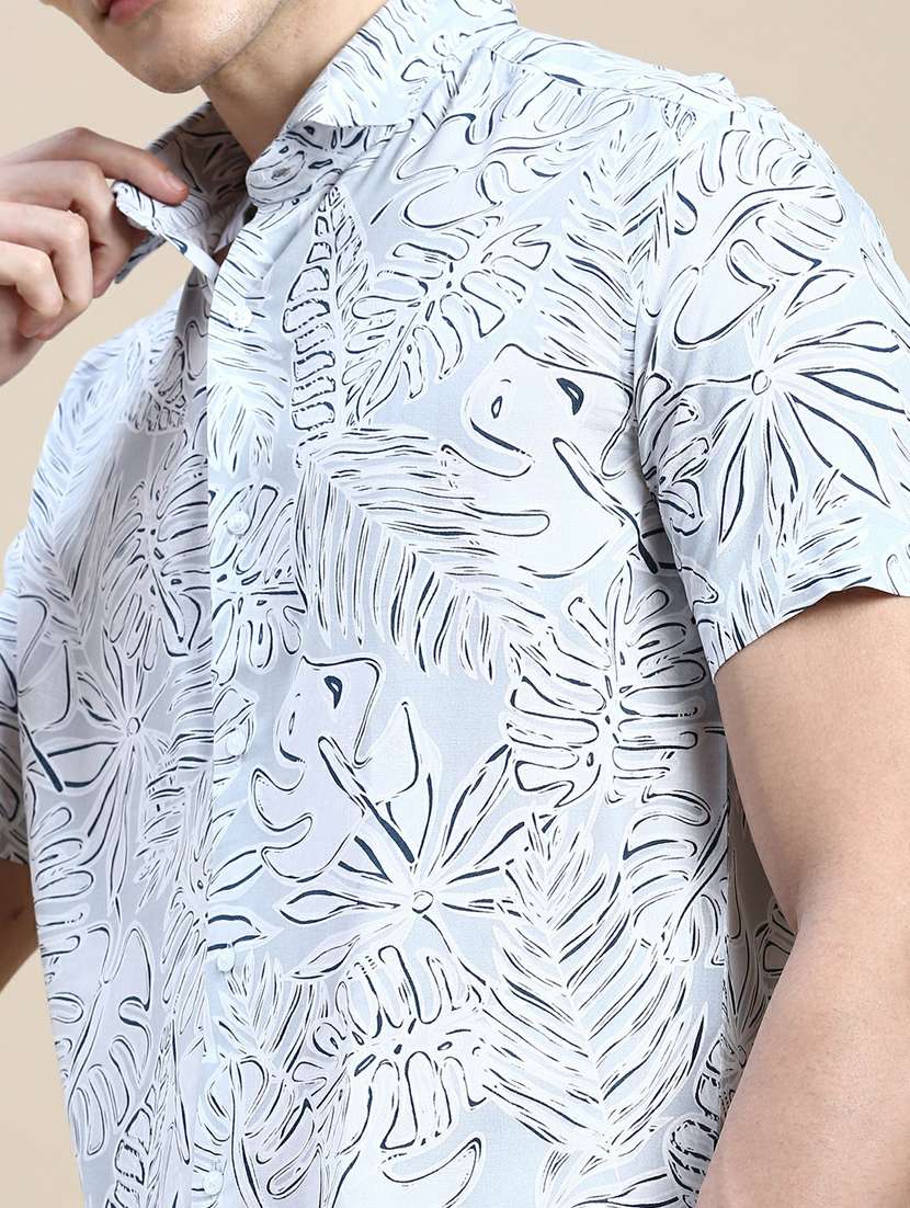 mens tropical casual shirt - 20245766 -  Standard Image - 5
