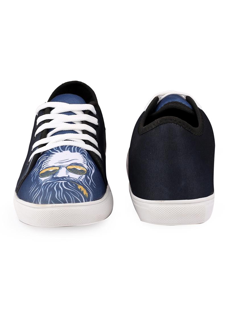 men graphic printed multi colored lace up sneaker - 20245832 - Standard Image - 3