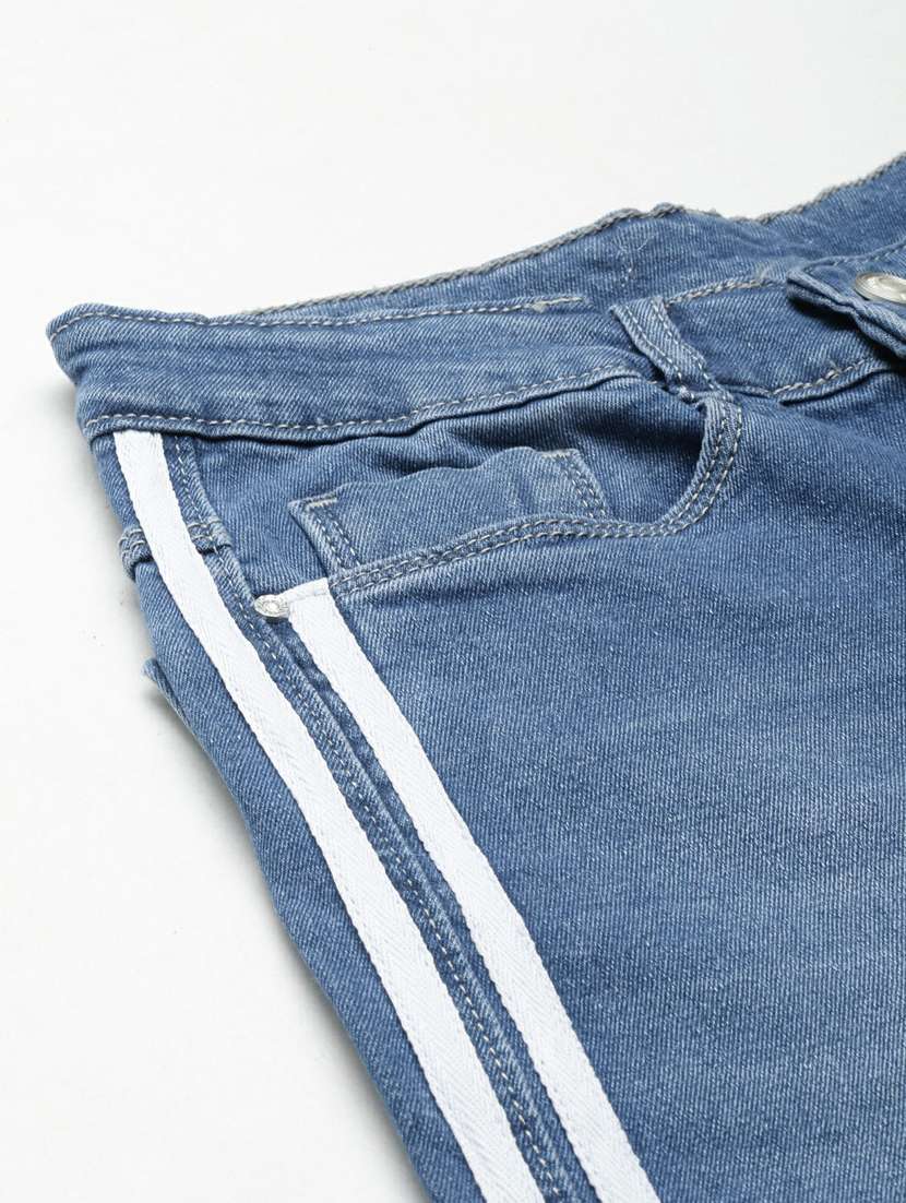 women's plain straight fit jeans - 20249650 -  Standard Image - 5