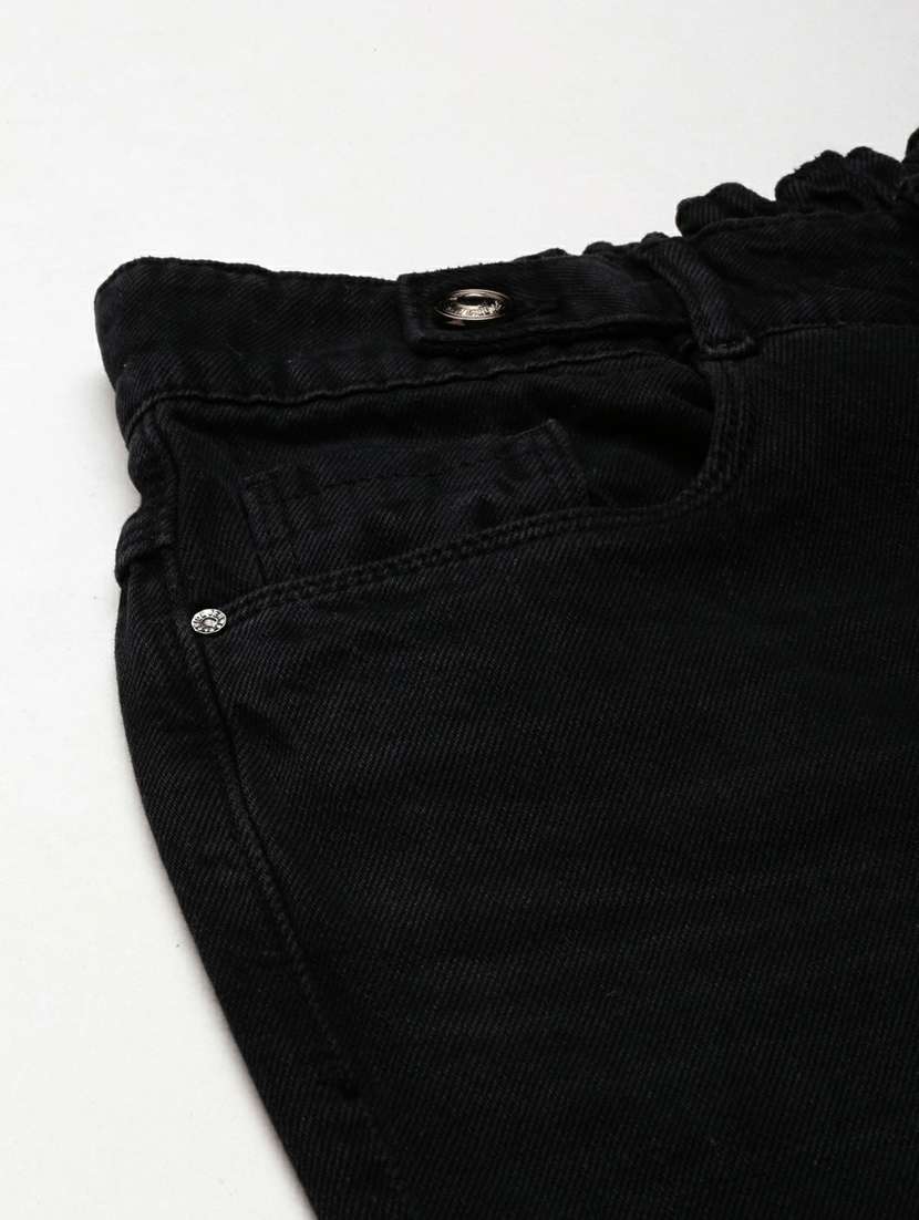 women's plain straight fit jeans - 20249665 -  Standard Image - 5