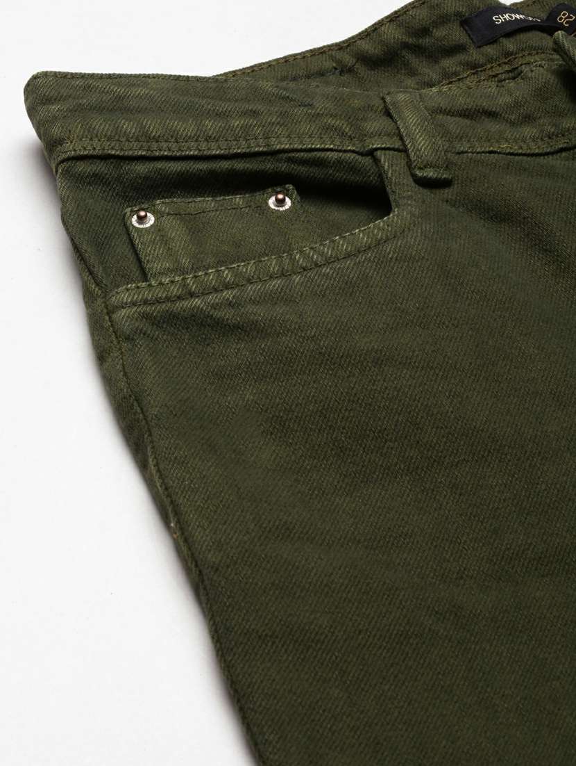 women's plain straight fit jeans - 20249668 - Standard Image - 5