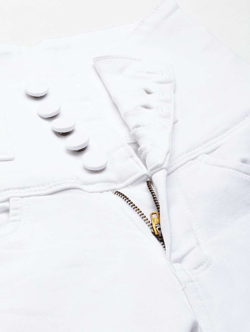 women's plain slim fit jeans - 20249708 -  Standard Image - 5