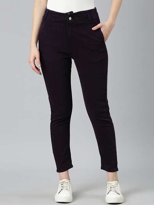women's plain slim fit jeans - 20249712 -  Standard Image - 0