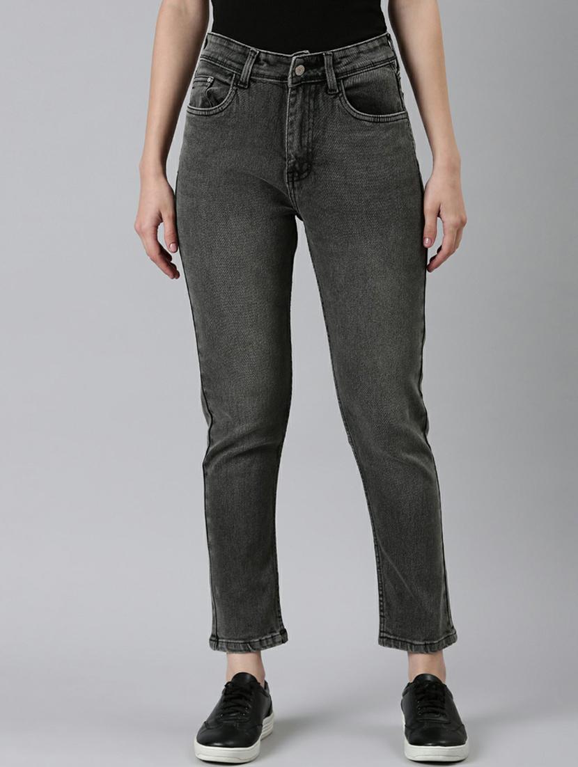women's plain slim fit jeans - 20249721 -  Zoom Image - 0