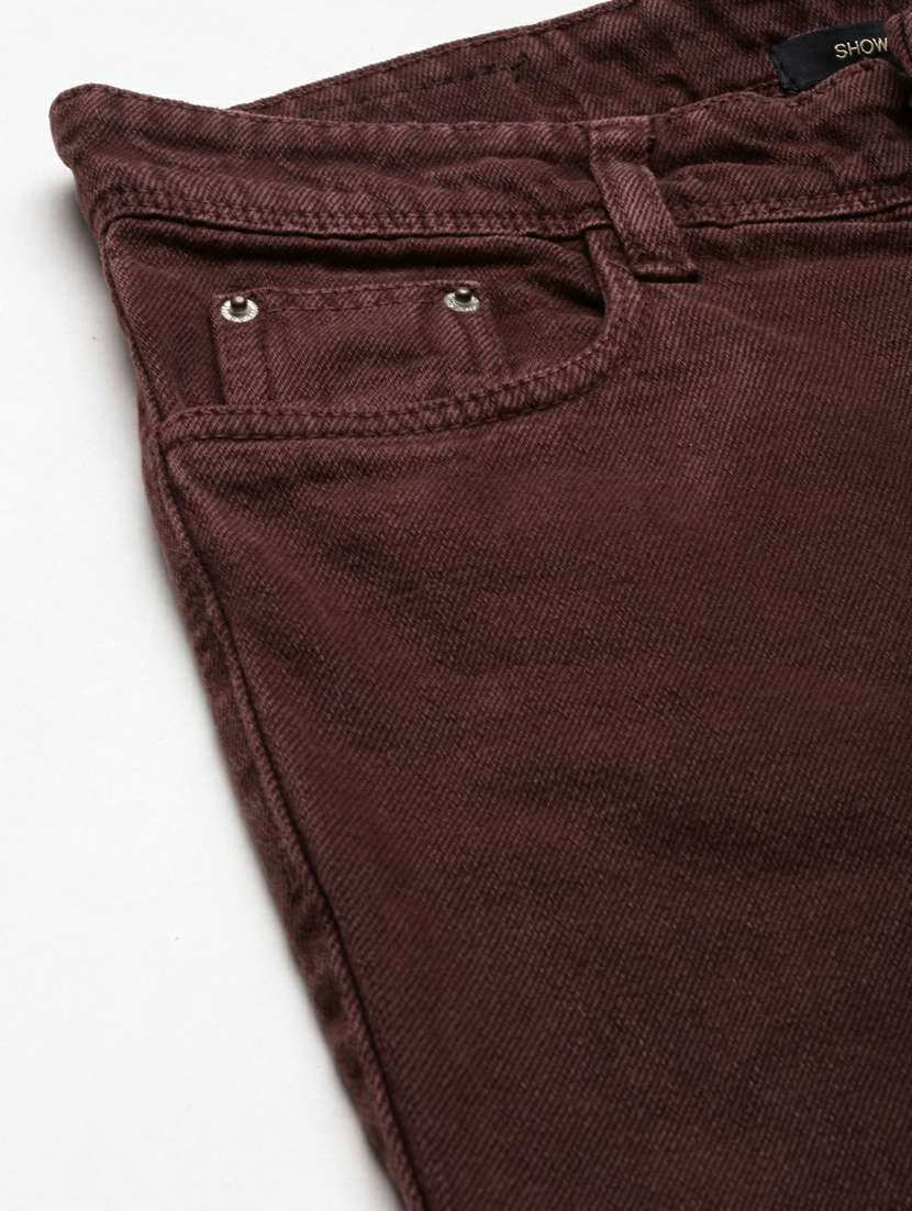 women's plain straight fit jeans - 20249739 -  Standard Image - 5