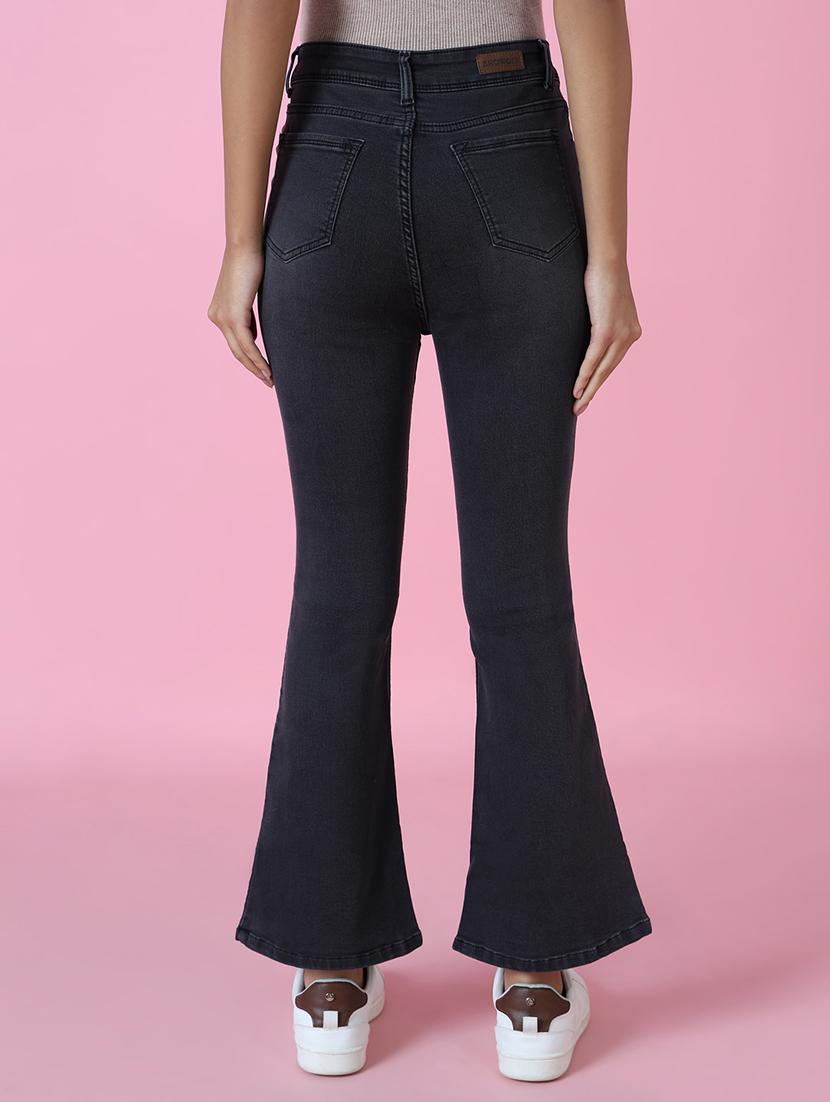 women's plain bootcut jeans - 20249745 - Standard Image - 3