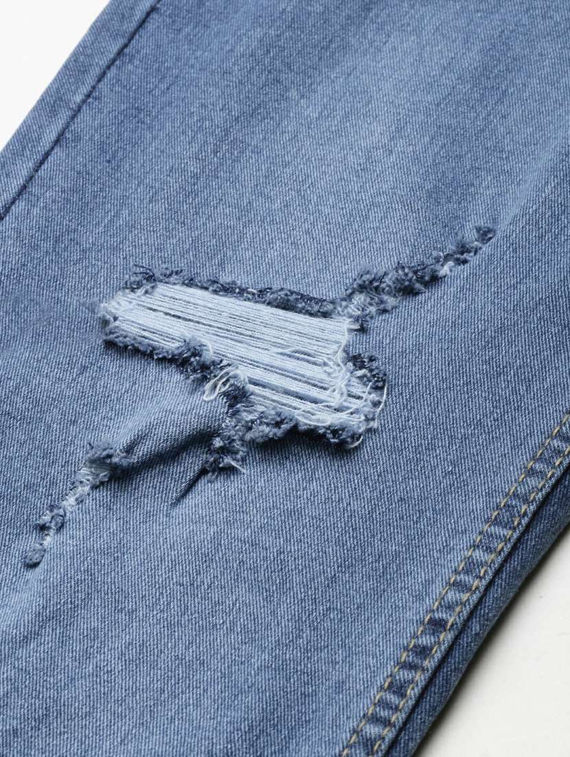 women's distress slim fit jeans - 20249746 - Standard Image - 8