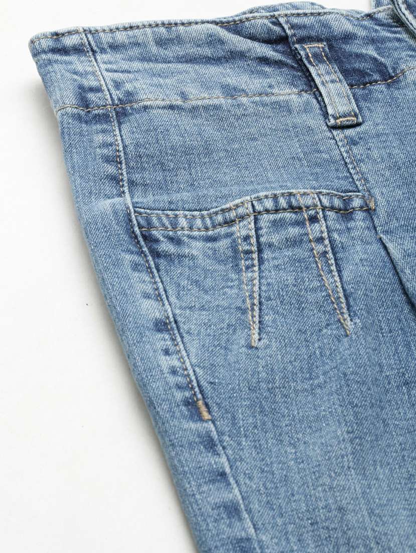 women's plain slim fit jeans - 20249767 - Standard Image - 5