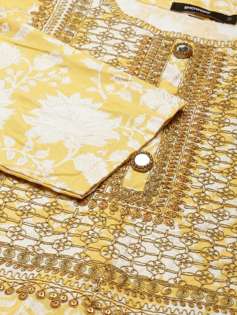 women floral kurta pant set with dupatta - 20251329 -  Standard Image - 8