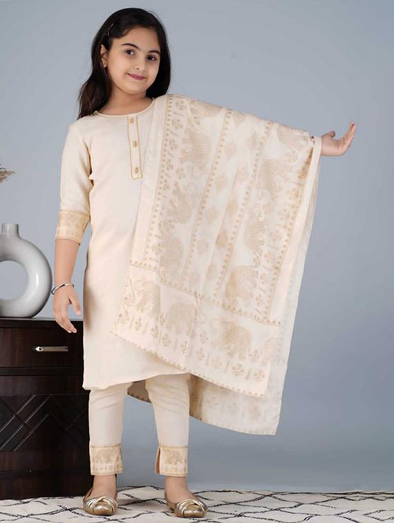foil printed suit set - 20252088 - Zoom Image - 0