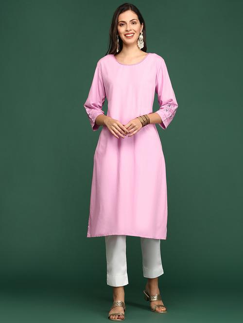 women's straight kurta - 20252294 -  Standard Image - 0