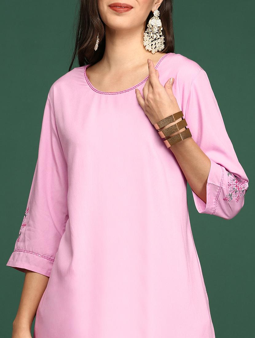 women's straight kurta - 20252294 - Standard Image - 5