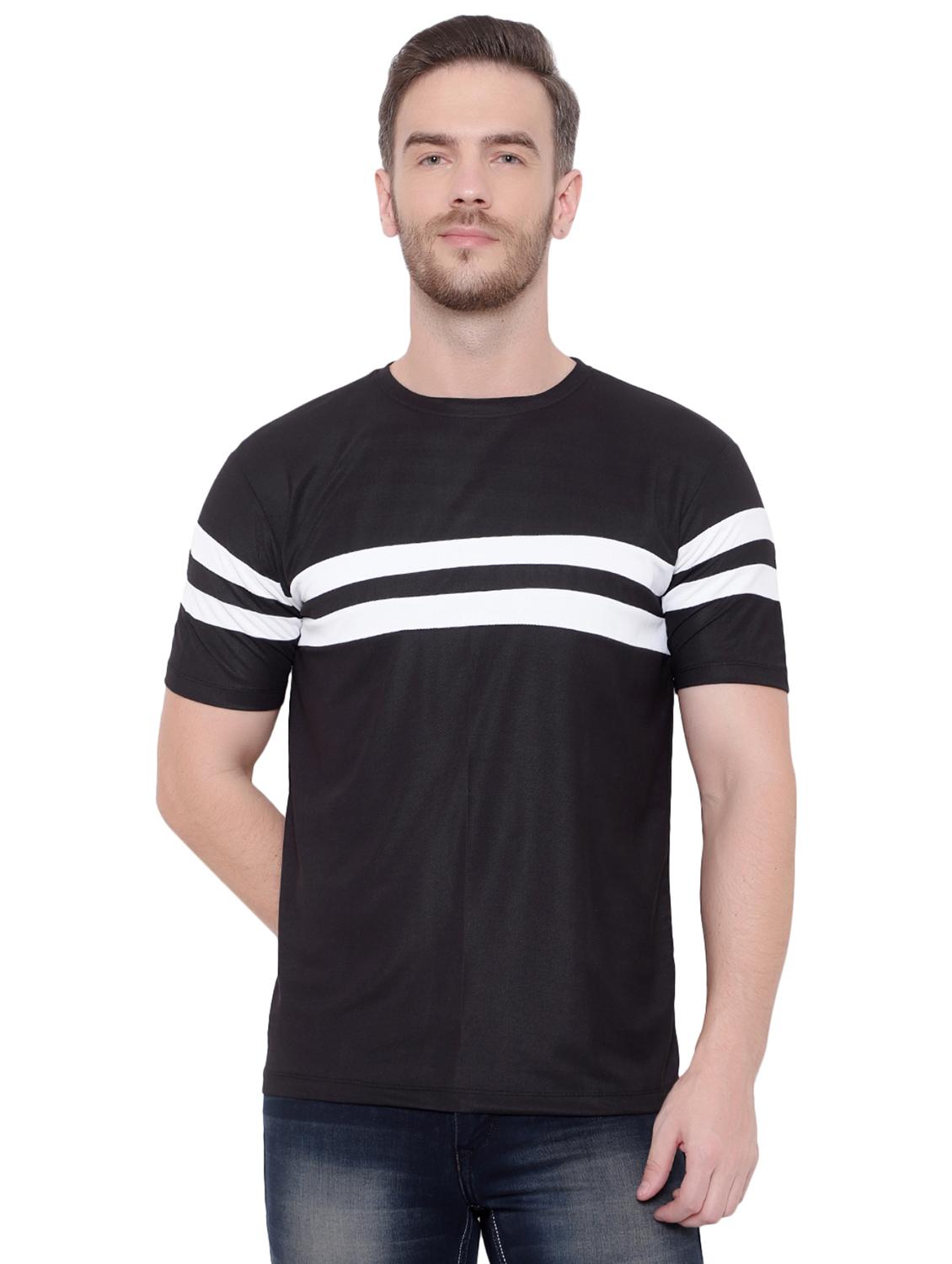 men crew neck striped regulat t-shirt - 20254979 - Zoom Image - 0
