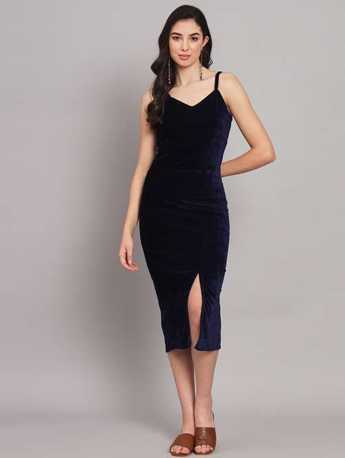 women's bodycon solid dress - 20255134 - Standard Image - 0