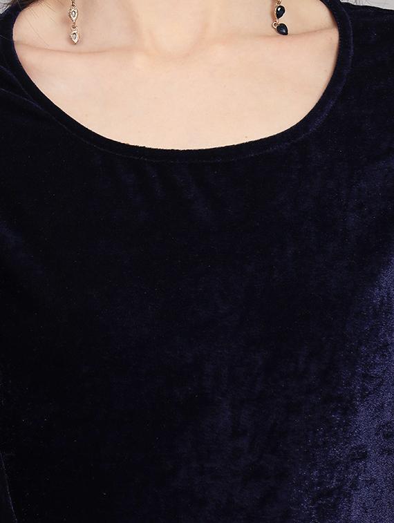 women's tiered dress solid dress - 20255144 - Standard Image - 3