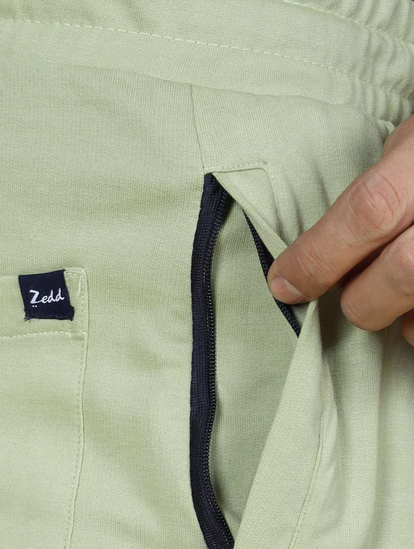 men neo mint typography print  cotton short - 20255366 -  Standard Image - 5