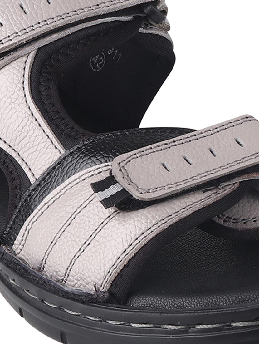 men beige back strap sandal - 20256576 - Standard Image - 3