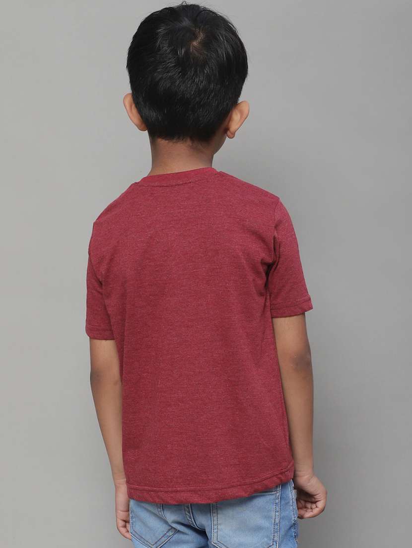 boys v-neck graphic printed t-shirt - 20257451 -  Standard Image - 3