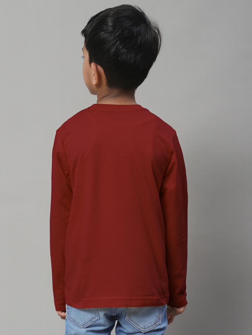boys v-neck graphic printed t-shirt - 20257818 - Standard Image - 3