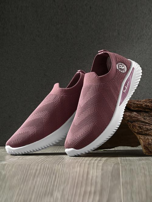 women pink lace-up casual shoe - 20258582 -  Standard Image - 0