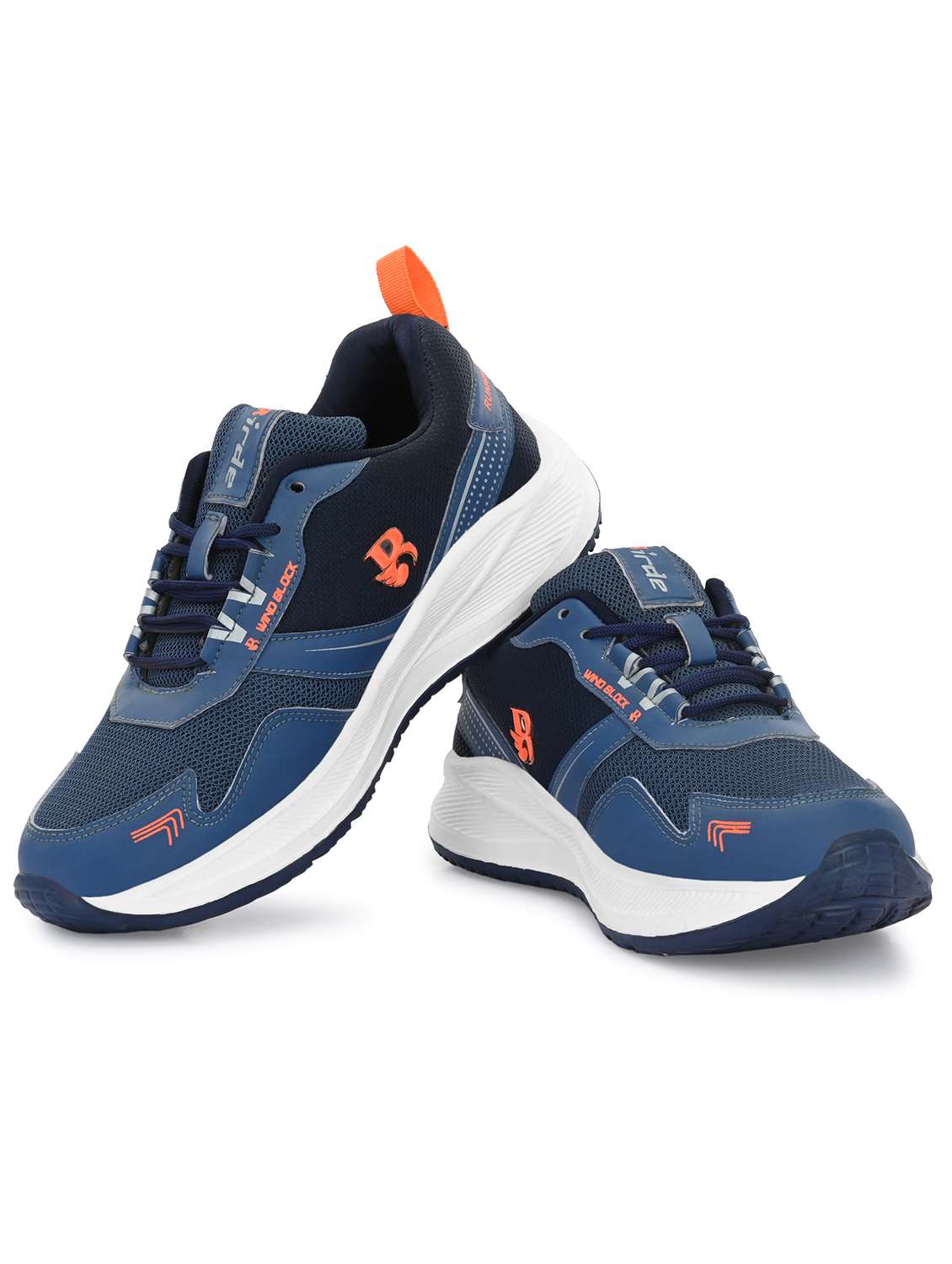 men color block lace up casual shoe - 20258596 -  Standard Image - 3