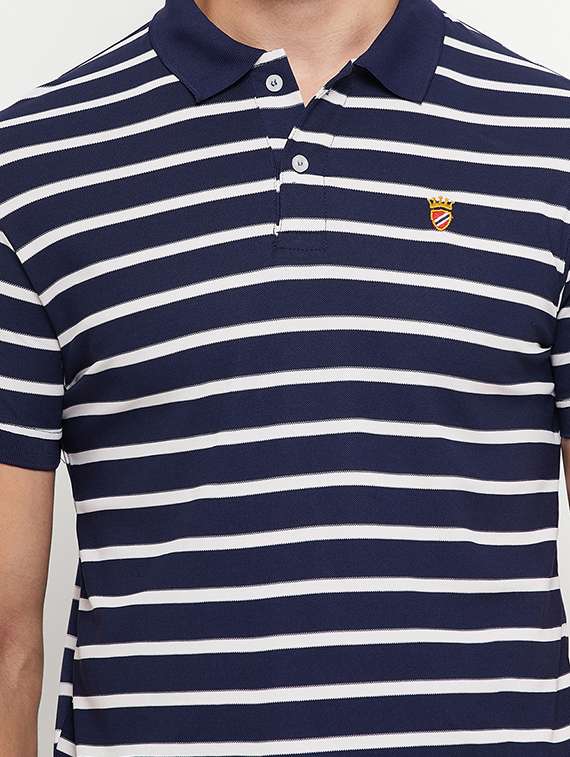 navy blue polyester tshirt - 20261362 - Standard Image - 3