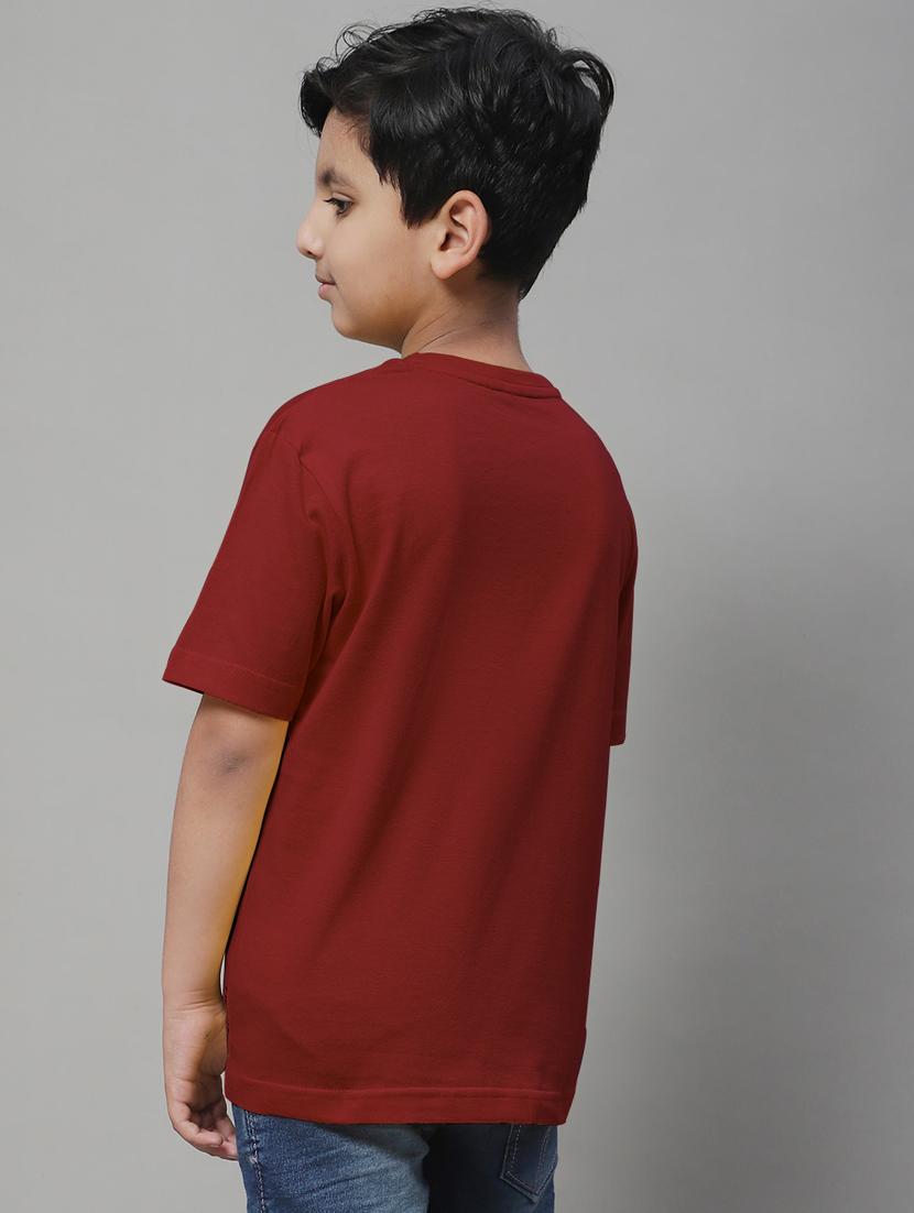 boys round neck graphic printed t-shirt - 20261536 - Standard Image - 3