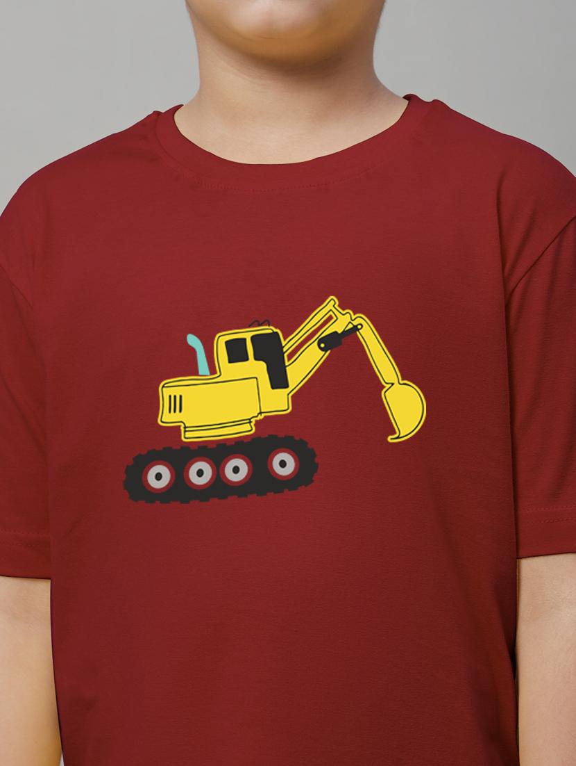boys round neck graphic printed t-shirt - 20261536 - Standard Image - 5