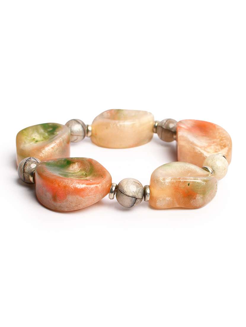 multi color plastic bangle bracelets - 20262101 -  Standard Image - 3