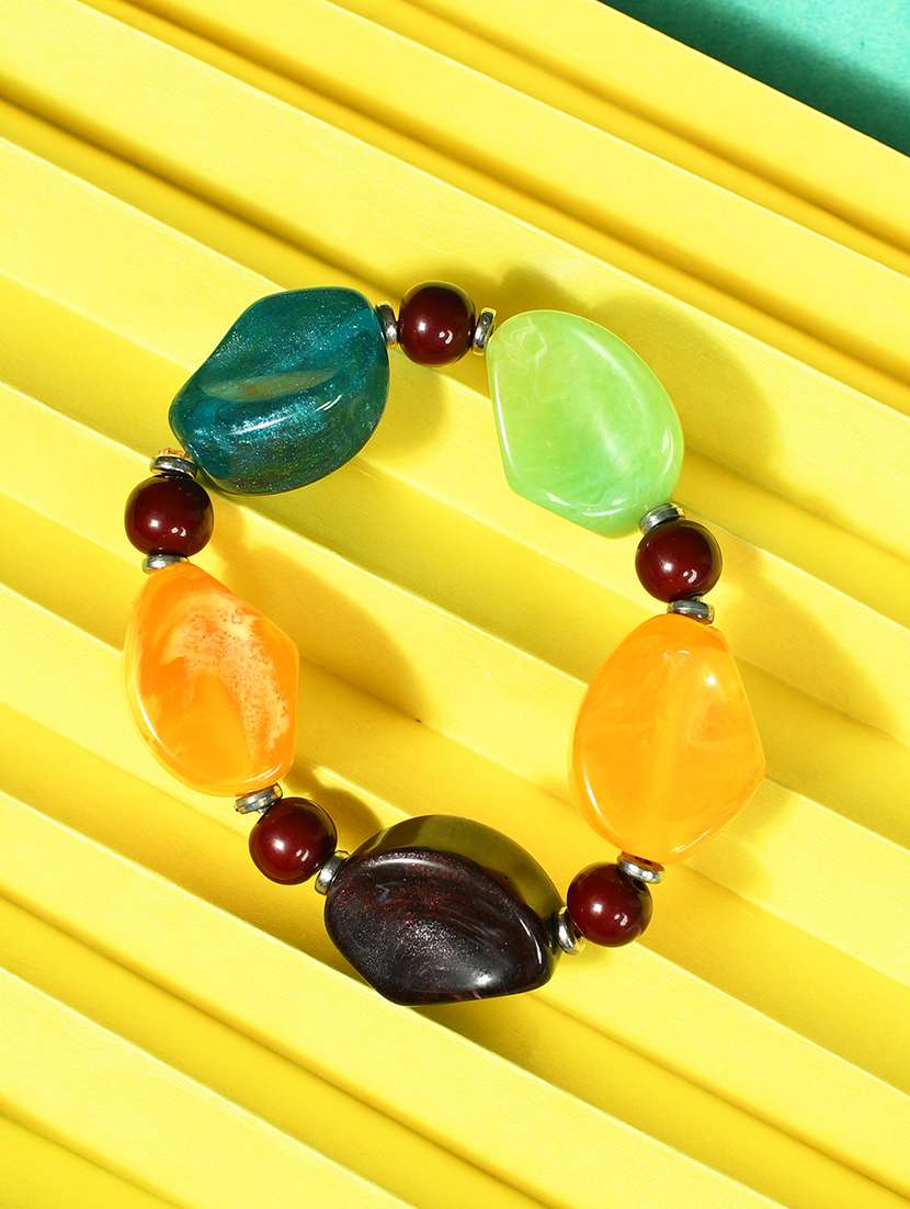 multi color plastic bangle bracelets - 20262116 - Zoom Image - 0