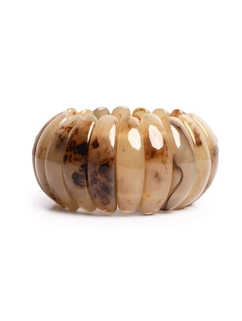 metallic plastic bangle bracelets - 20262125 -  Standard Image - 3