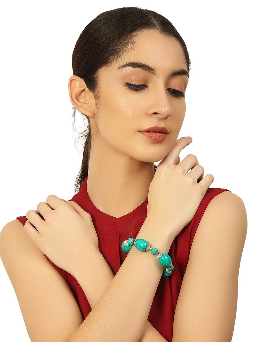 green plastic bangle bracelets - 20262144 -  Standard Image - 5