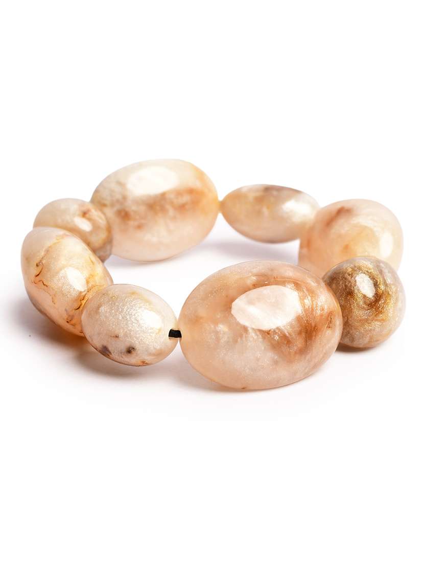 metallic plastic bangle bracelets - 20262148 -  Standard Image - 3