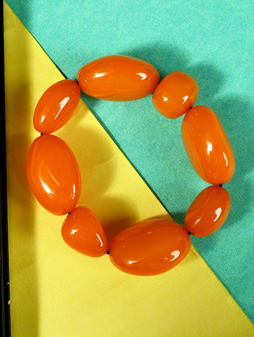 orange plastic bangle bracelets - 20262150 - Zoom Image - 0