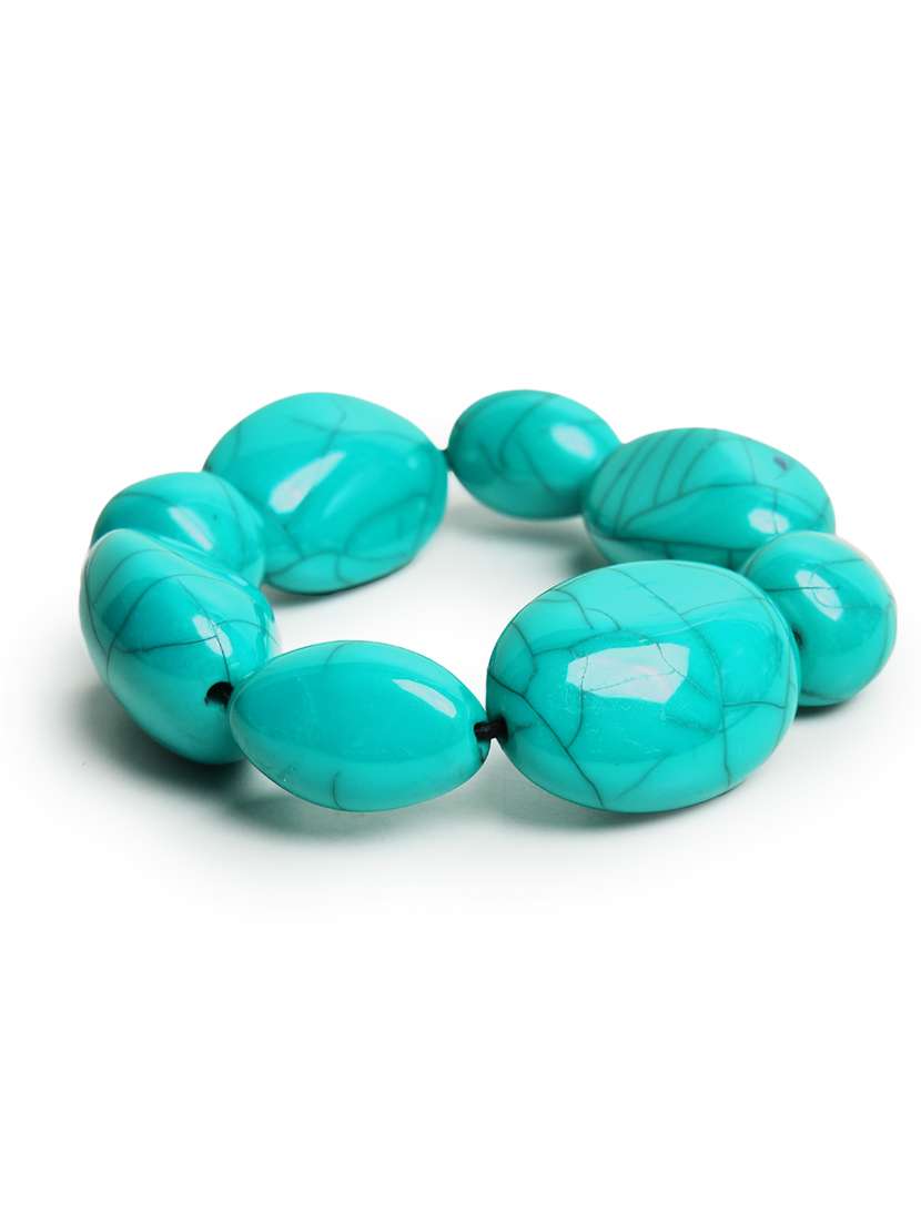 blue plastic bangle bracelets - 20262151 -  Standard Image - 3