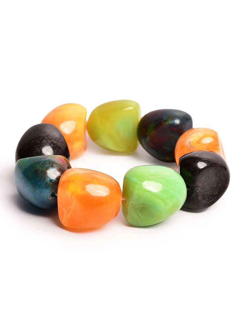 Multi Color Plastic Bangle Bracelets - 20262153 -  Standard Image - 3
