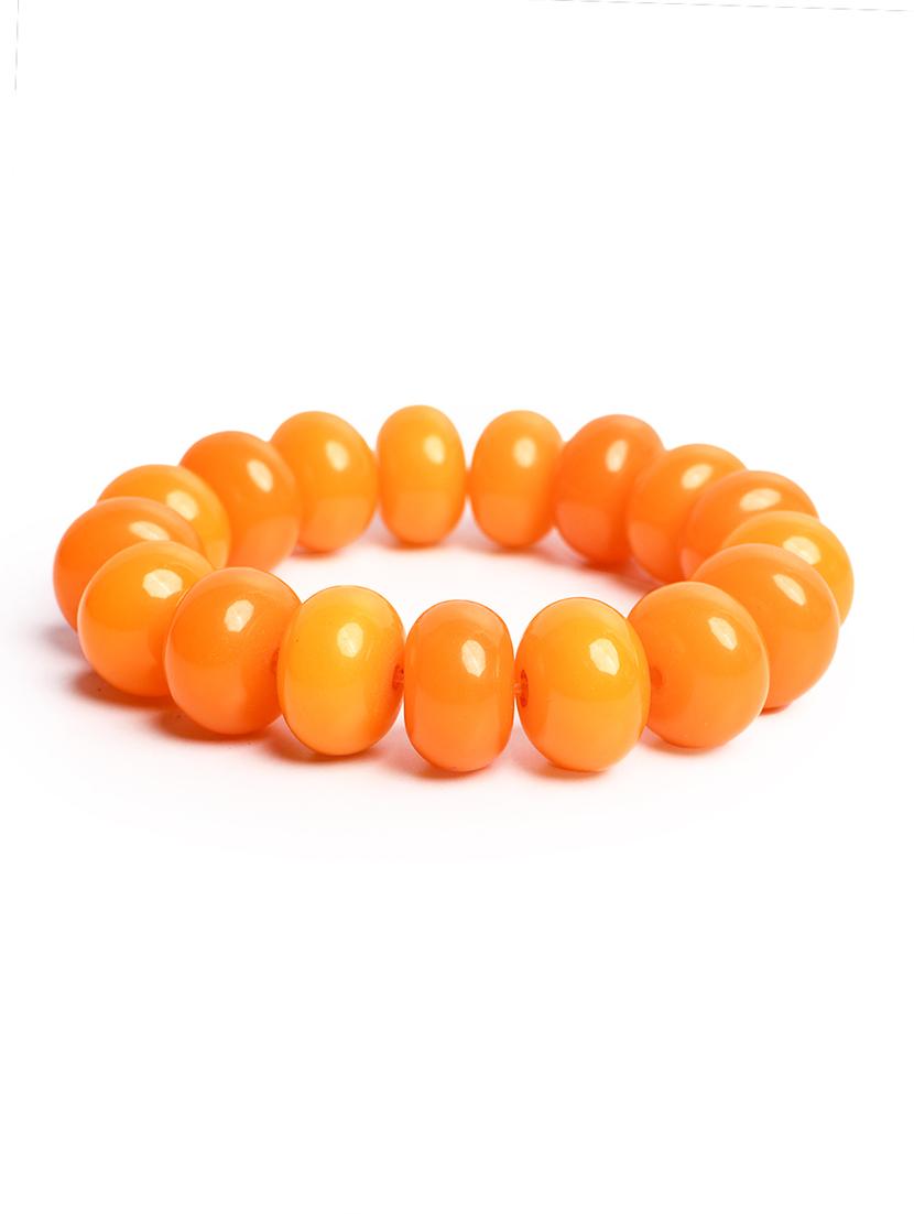 orange plastic bangle bracelets - 20262154 - Standard Image - 3