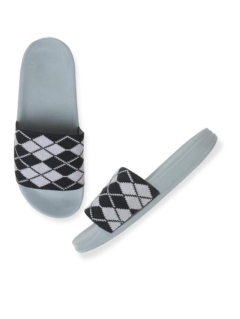 kapyansh geometric flip flop for women - 20263561 - Standard Image - 3