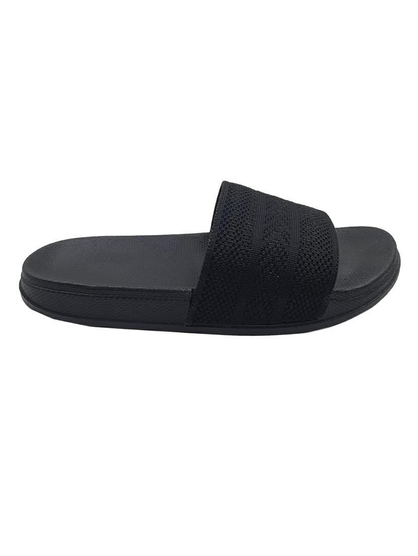 fly-arrow black flip flop for women - 20263566 - Standard Image - 3