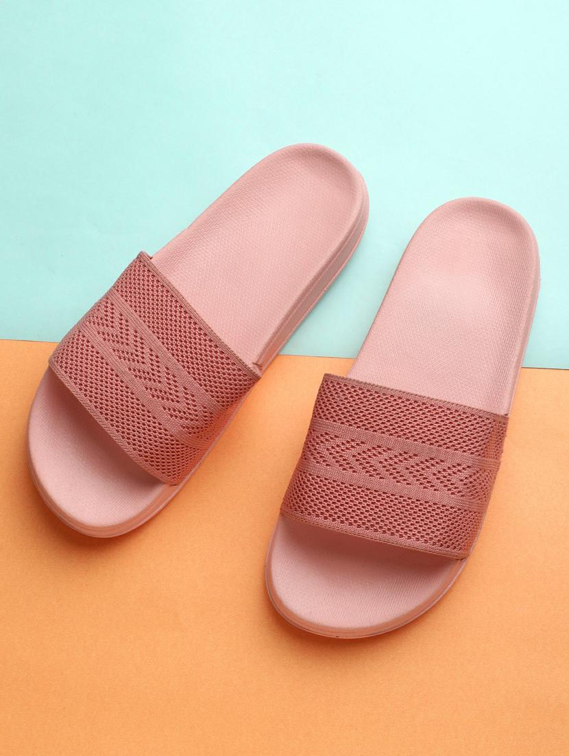 kapyansh geometric flip flop for women - 20263568 -  Zoom Image - 0