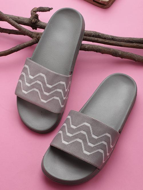 kapyansh geometric flip flop for women - 20263590 - Standard Image - 0