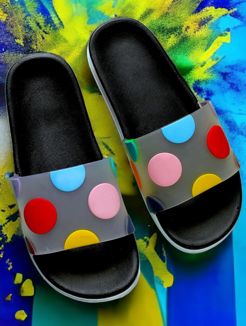 kapyansh transparent quirky slides for women - 20263611 -  Zoom Image - 0