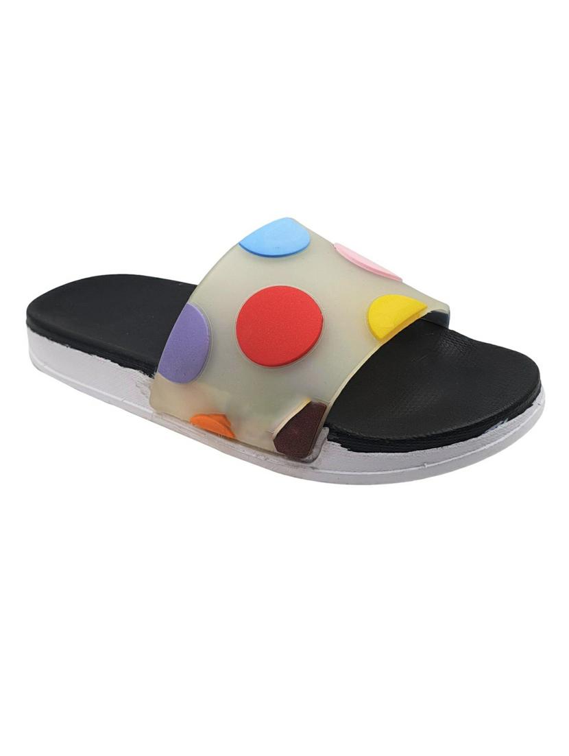kapyansh transparent quirky slides for women - 20263611 - Standard Image - 3